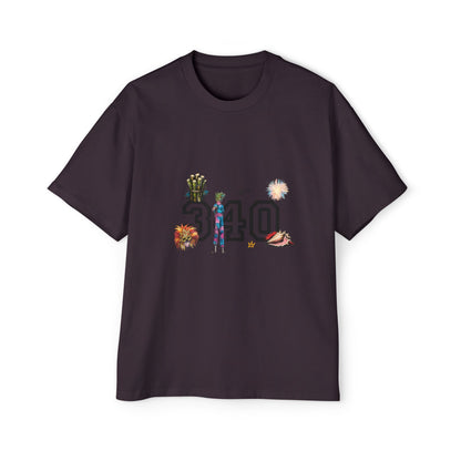 Cruz 340 Graphic Tee — Beach Vibes Men’s Oversized T-Shirt