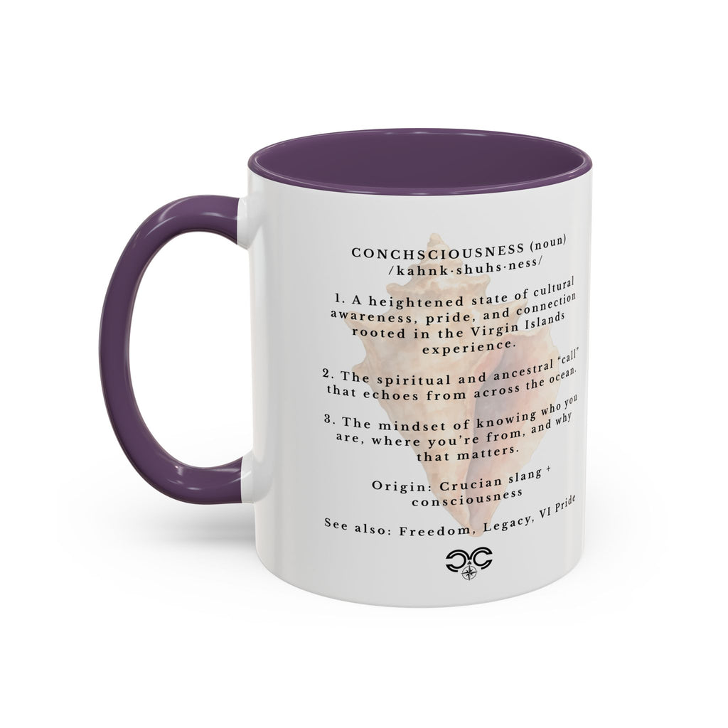 Mug - Conchsciousness Virgin Islands Pride Coffee Cup