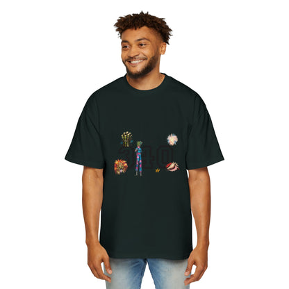 Cruz 340 Graphic Tee — Beach Vibes Men’s Oversized T-Shirt