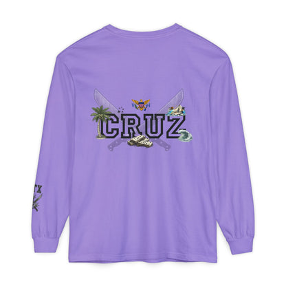 Cruz 340 Long Sleeve Tee — Island Vibes Graphic Shirt