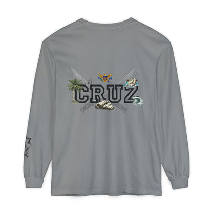Cruz 340 Long Sleeve Tee — Island Vibes Graphic Shirt