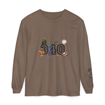 Cruz 340 Long Sleeve Tee — Island Vibes Graphic Shirt