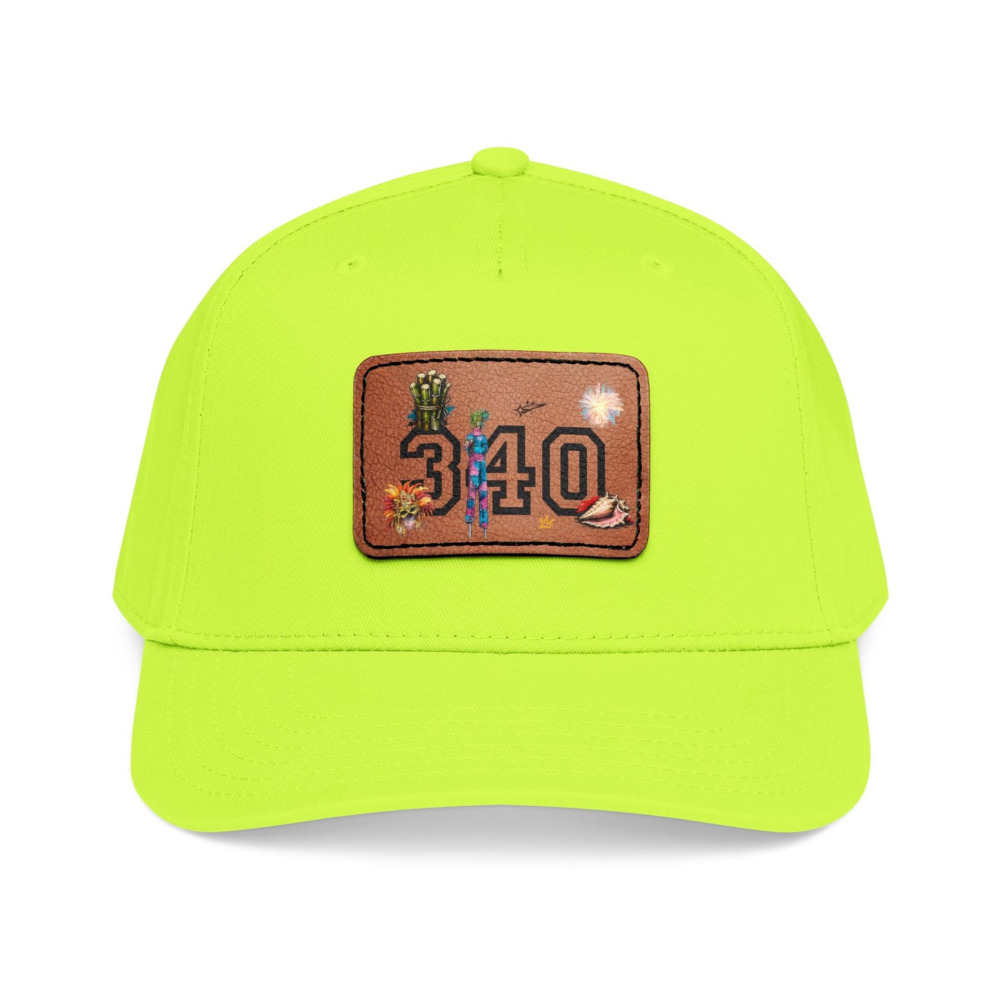 Hams Bluff 340 Leather Patch Baseball Cap