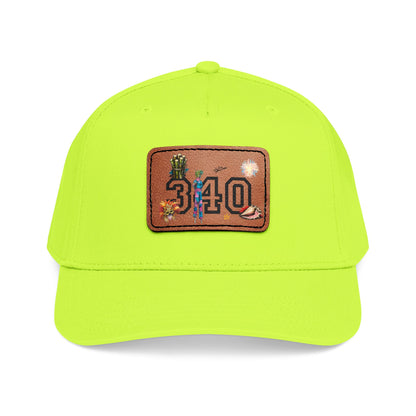 Hams Bluff 340 Leather Patch Baseball Cap