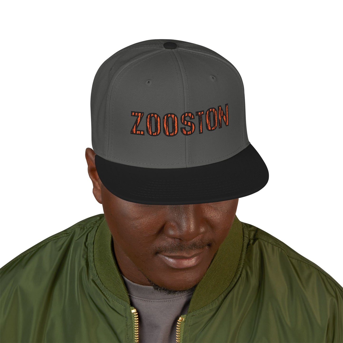 ZOOston: Tiger Edition Trendsetting Snapback Hat - Customized Embroidery