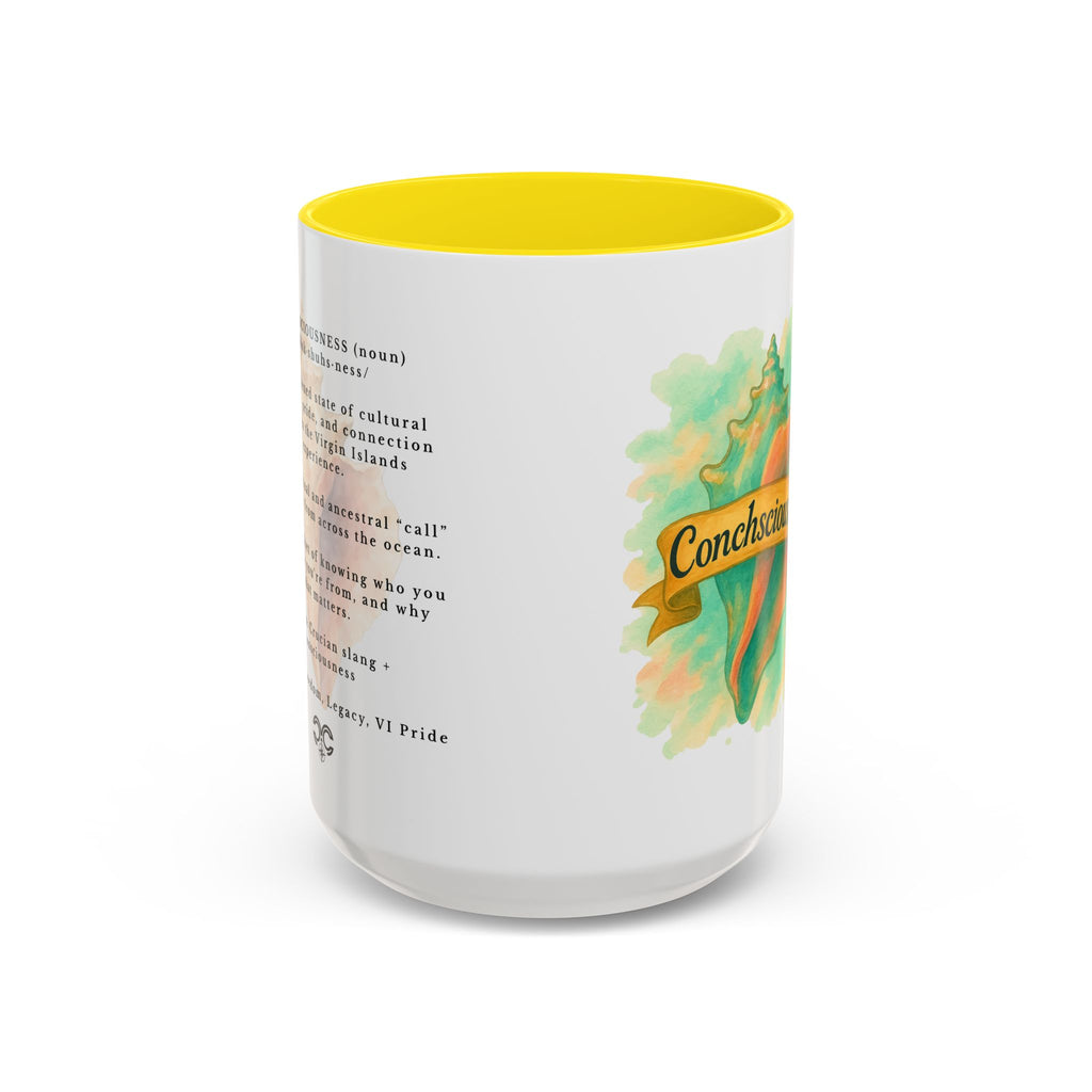 Mug - Conchsciousness Virgin Islands Pride Coffee Cup