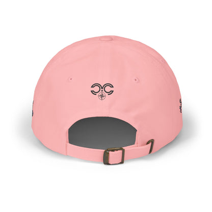 Dripping Texas Outline Dad Cap — White Embroidered State Hat