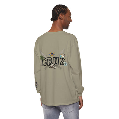 Cruz 340 Long Sleeve Tee — Island Vibes Graphic Shirt