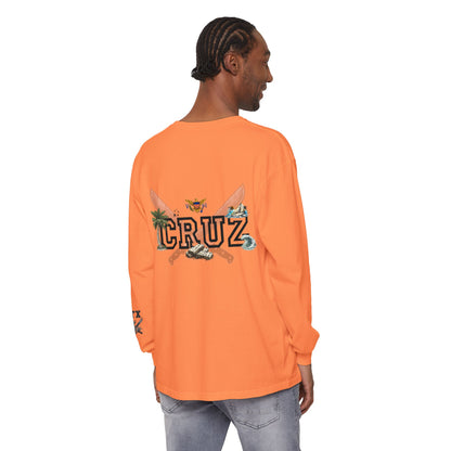 Cruz 340 Long Sleeve Tee — Island Vibes Graphic Shirt