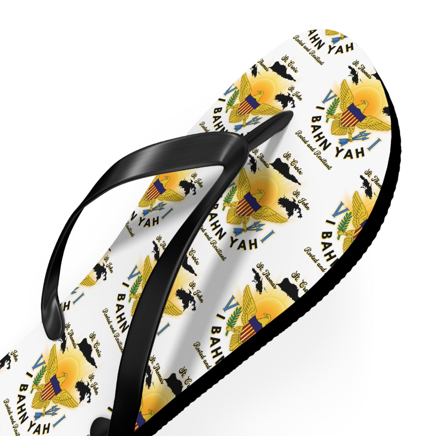 " I Bahn Yah" Flip Flops - Light Steps, Heavy Roots | Summer Beach Sandals