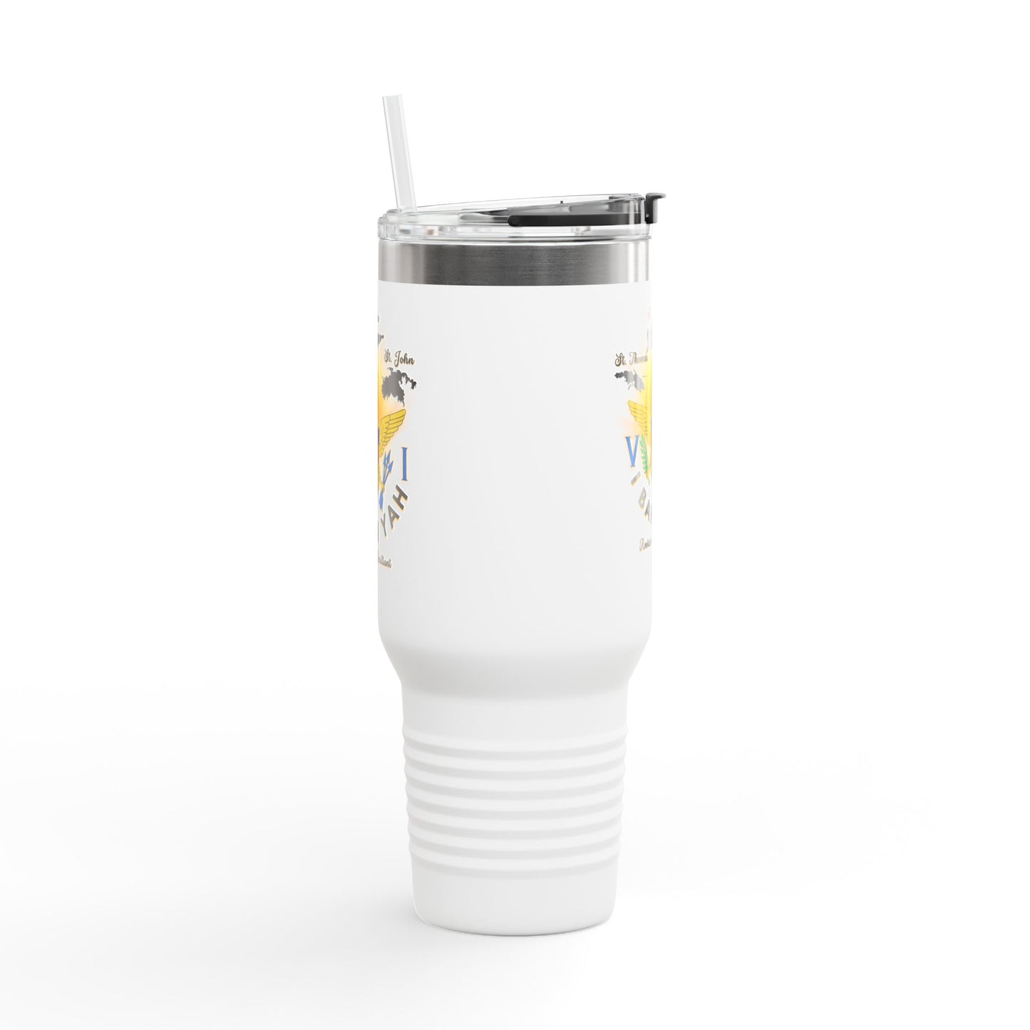 Insulated Travel Mug - “I Bahn Yah” Everyday Identity 40oz