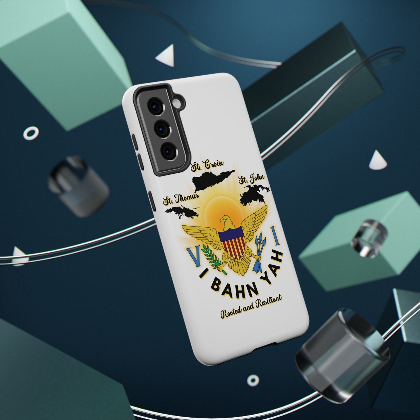 Phone Case - I Bahn Yah Virgin Islands Roots Pride Impact-Resistant Case