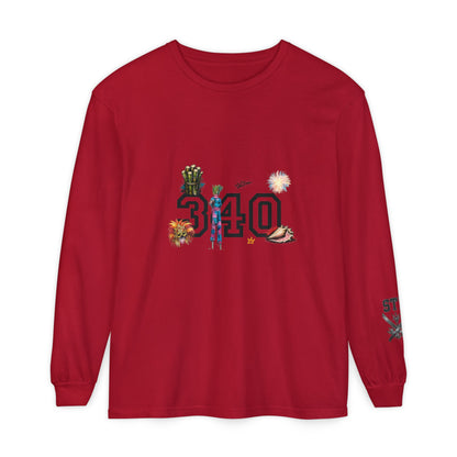 Cruz 340 Long Sleeve Tee — Island Vibes Graphic Shirt