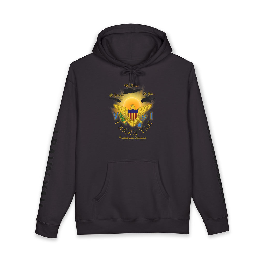 I Bahn Yah Hoodie - Caribbean‑American Backyard Vibes Heavyweight Sweatshirt