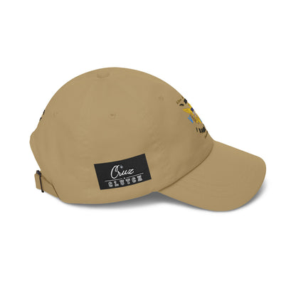 I Bahn Yah Classic Dad Cap — Minimalist Rooted & Resilient Embroidered Hat