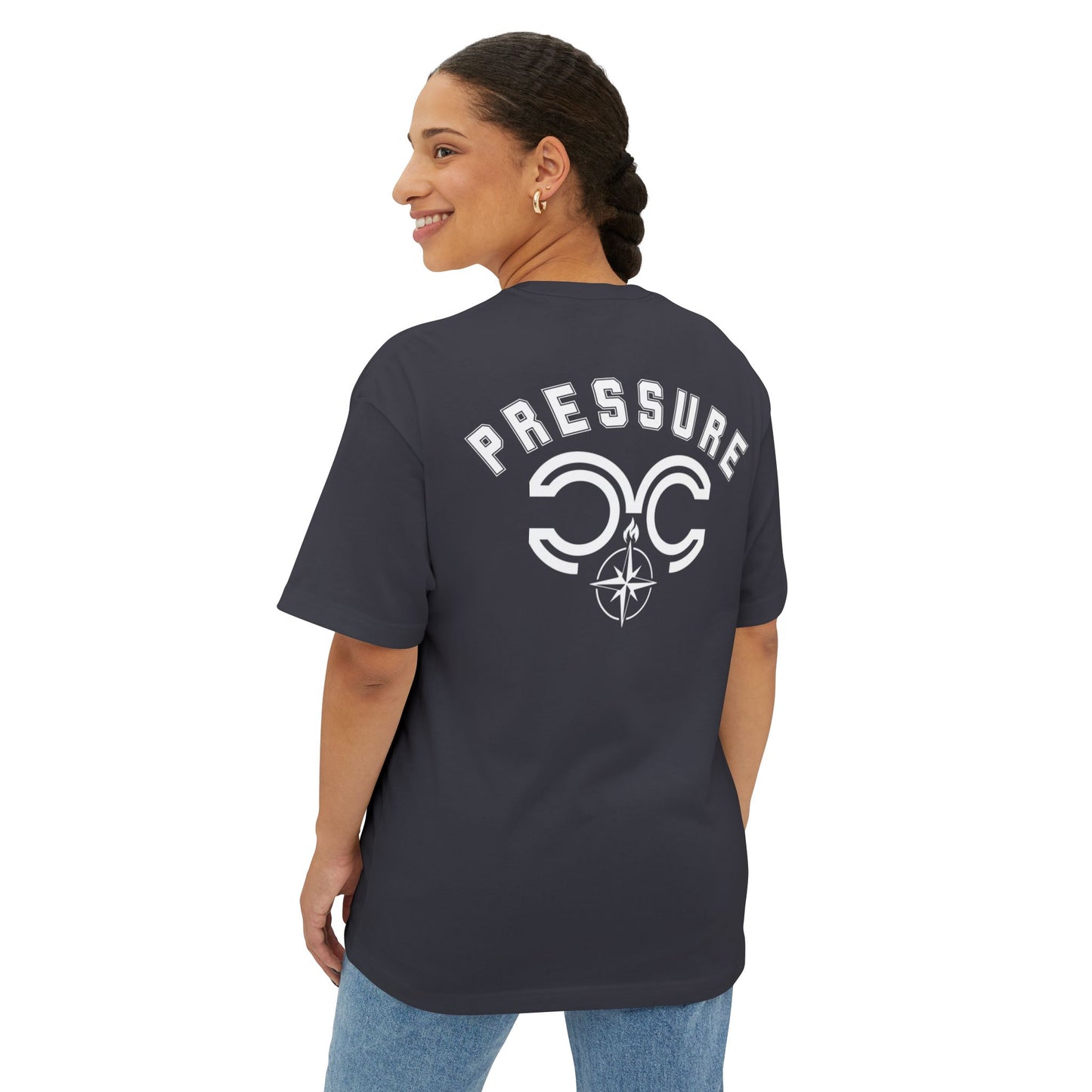 Oversized Boxy Tee - Pressure Applied Graphic