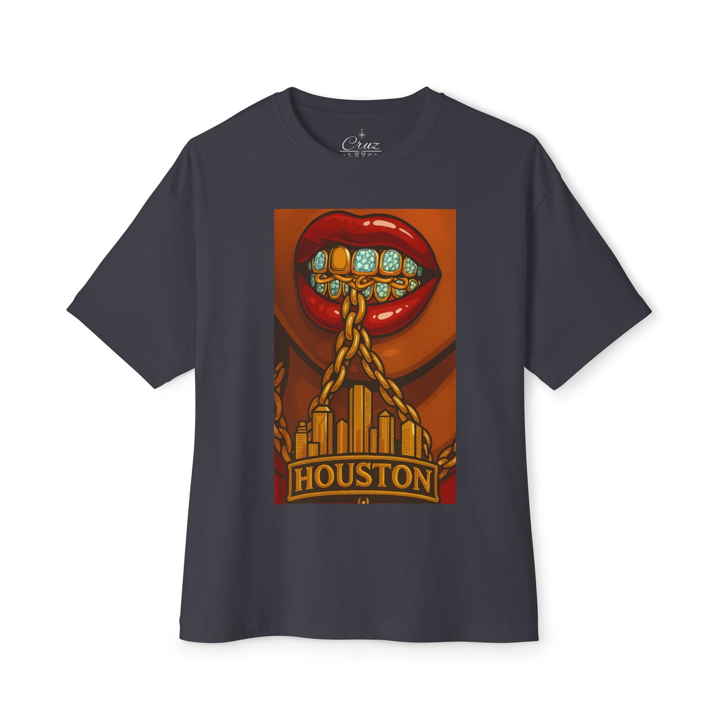 Oversized Boxy Tee - Pressure Applied Graphic