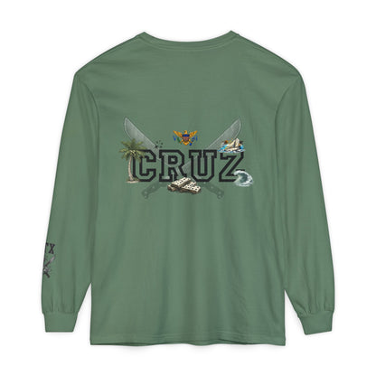 Cruz 340 Long Sleeve Tee — Island Vibes Graphic Shirt