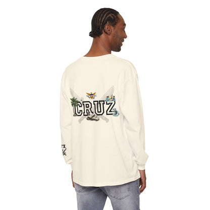 Cruz 340 Long Sleeve Tee — Island Vibes Graphic Shirt