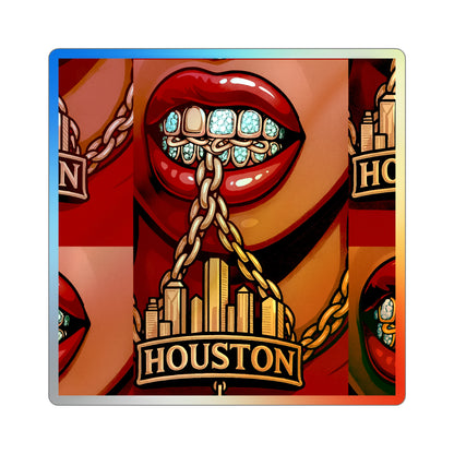 Sticker Set - Apply Pressure Holographic Die-cut Stickers