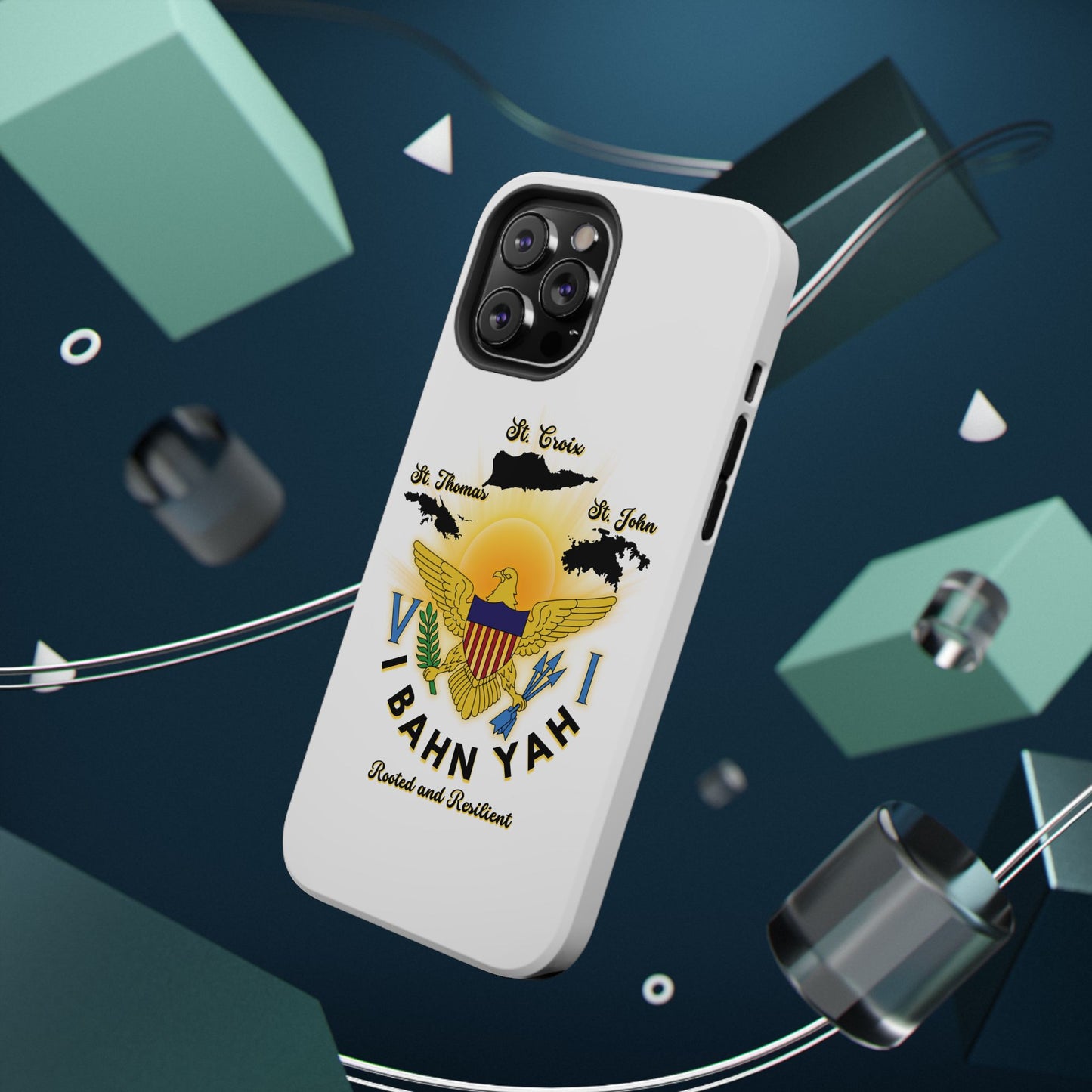 Phone Case - I Bahn Yah Virgin Islands Roots Pride Impact-Resistant Case