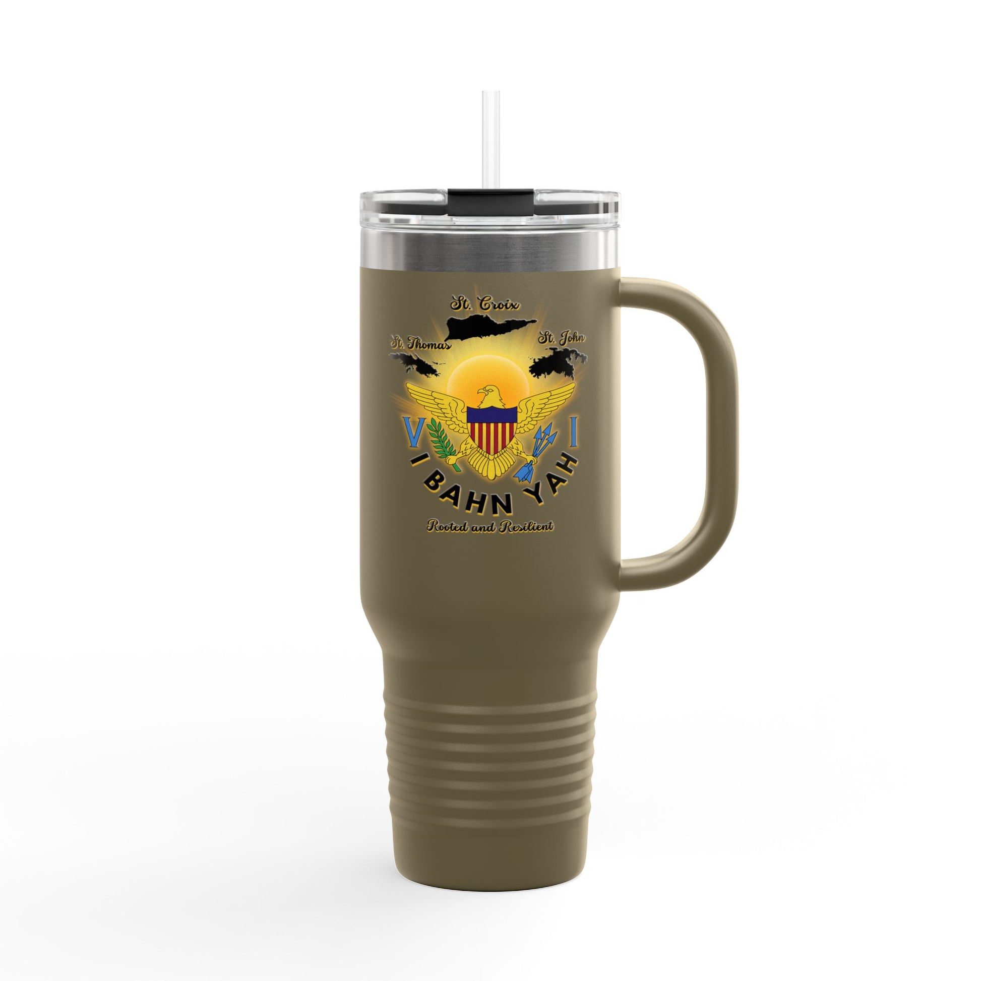 Insulated Travel Mug - “I Bahn Yah” Everyday Identity 40oz