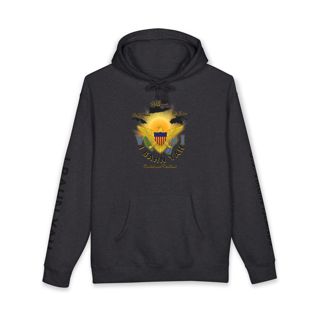 I Bahn Yah Hoodie - Caribbean‑American Backyard Vibes Heavyweight Sweatshirt