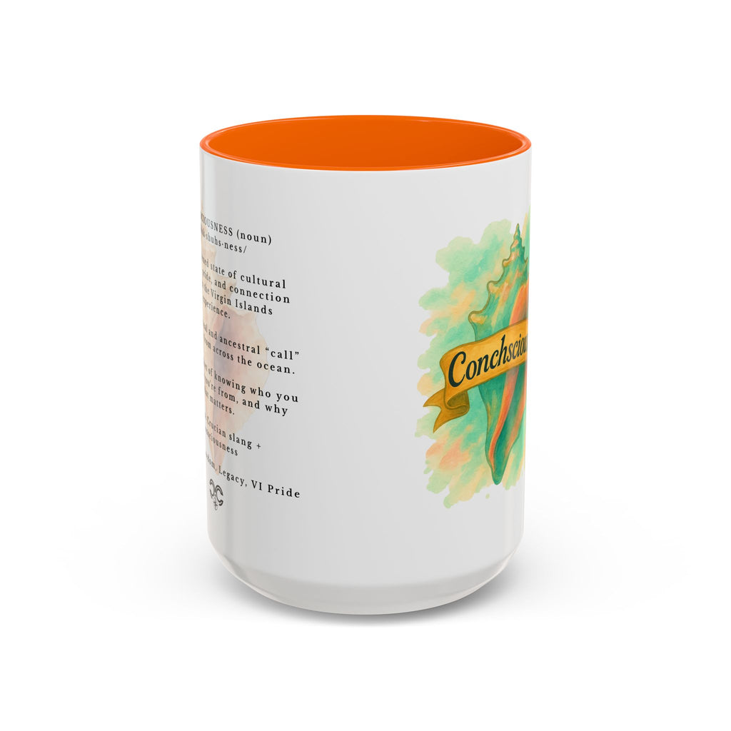 Mug - Conchsciousness Virgin Islands Pride Coffee Cup