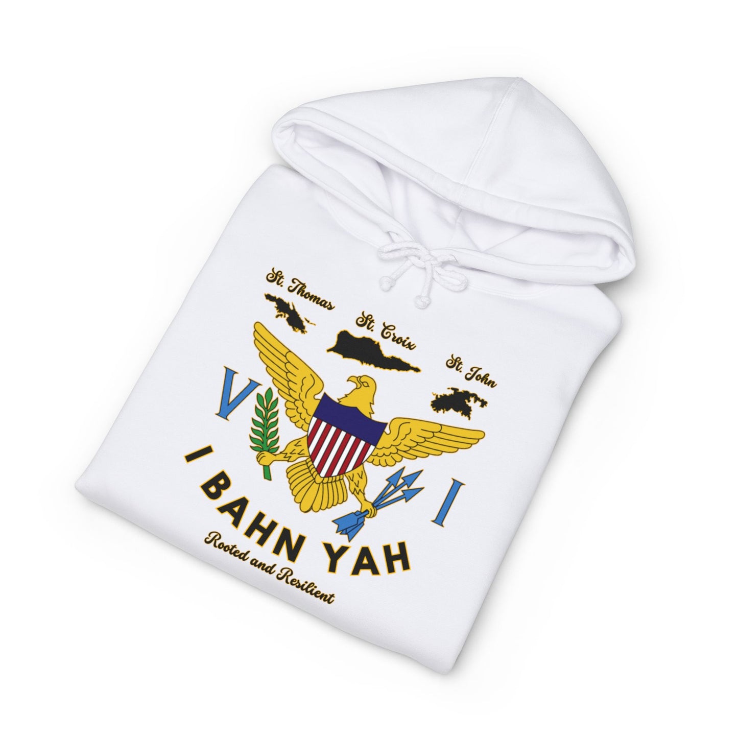 I Bahn Yah Hoodie - Caribbean Backyard Vibes Heavyweight Sweatshirt