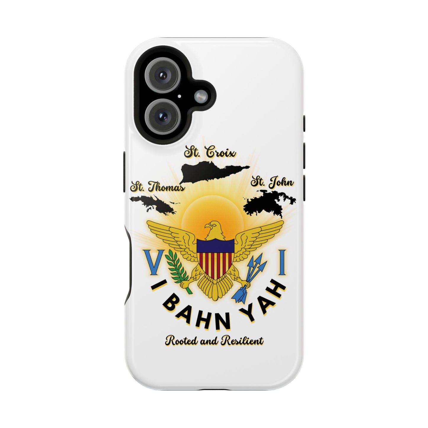 Phone Case - I Bahn Yah Virgin Islands Roots Pride Impact-Resistant Case