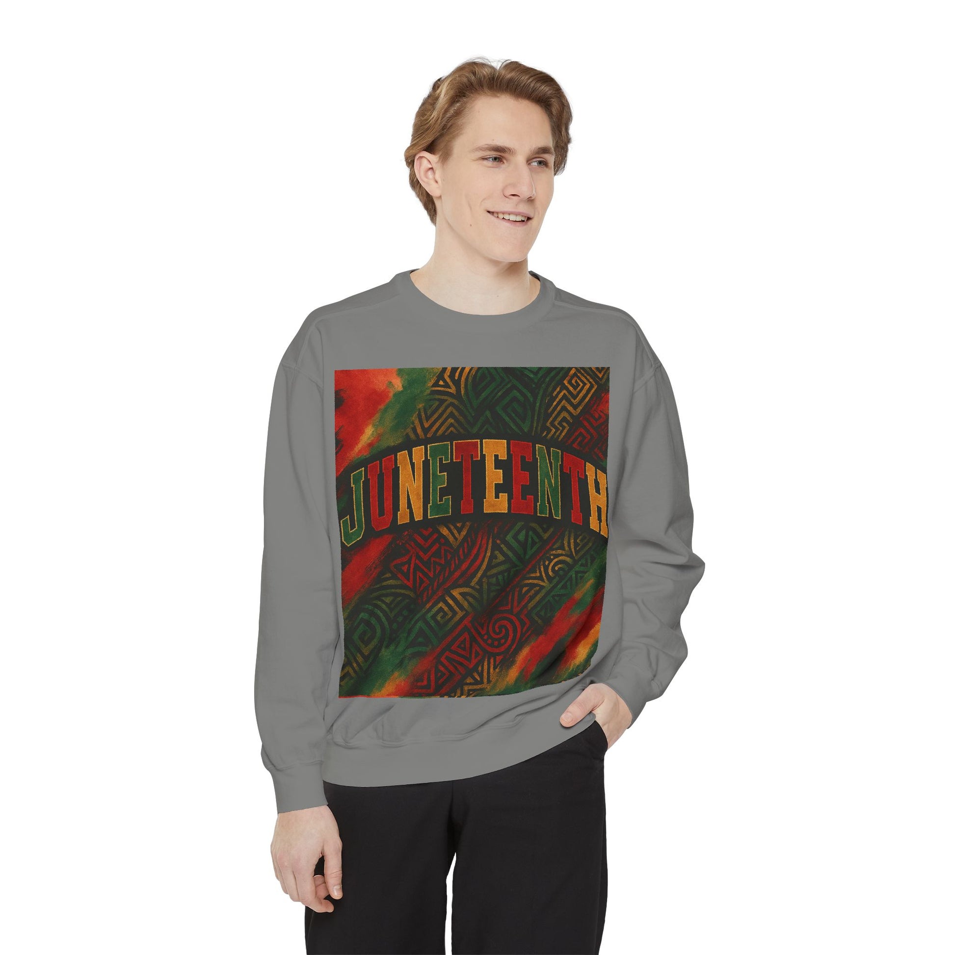 Juneteenth x Tribal Signs Sweatshirt - Celebrate Freedom in Style