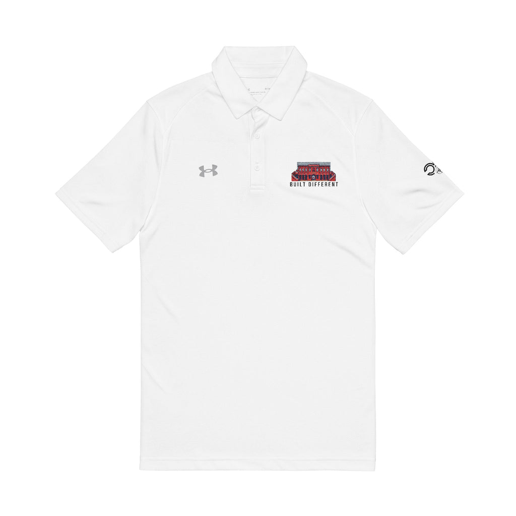 Polo Shirt - BUILT DIFFERENT Fort Frederik Embroidered Design