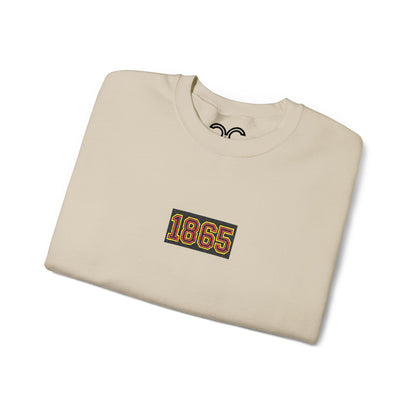 Juneteenth 1865 Crewneck Sweatshirt - Gold Red Black Green Colors
