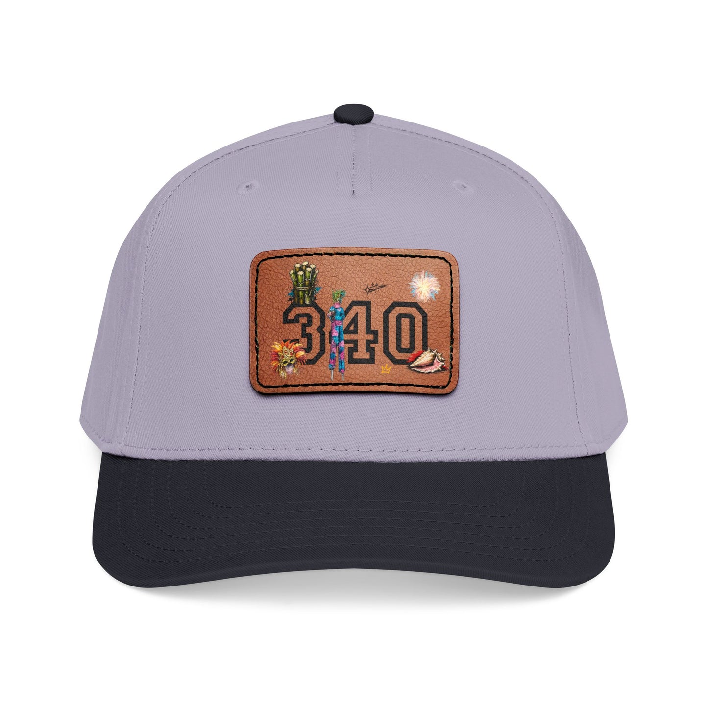 Hams Bluff 340 Leather Patch Baseball Cap