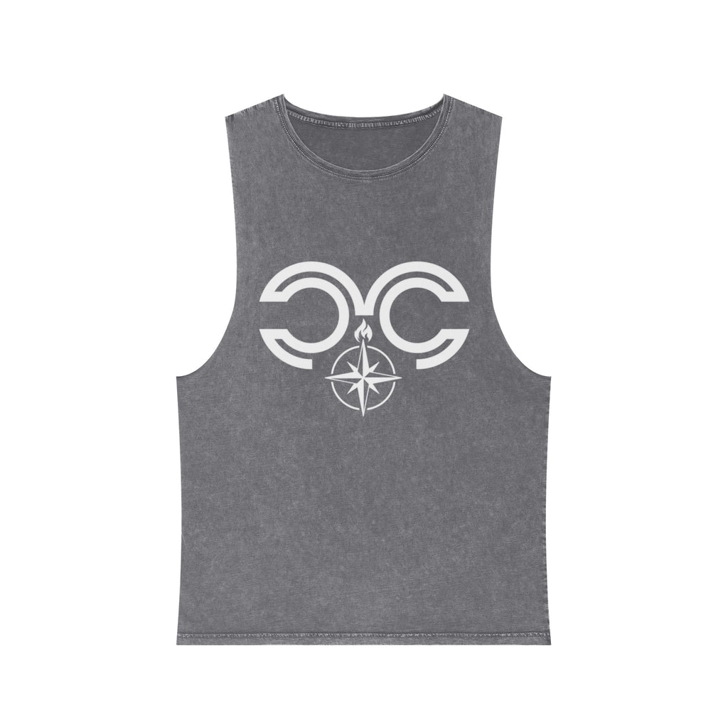 Stonewash Tank Top OG Monogram Hustle Heritage Tank
