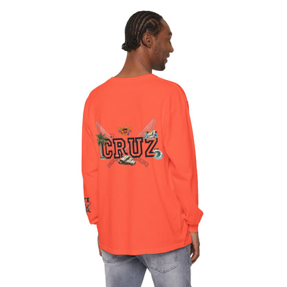 Cruz 340 Long Sleeve Tee — Island Vibes Graphic Shirt