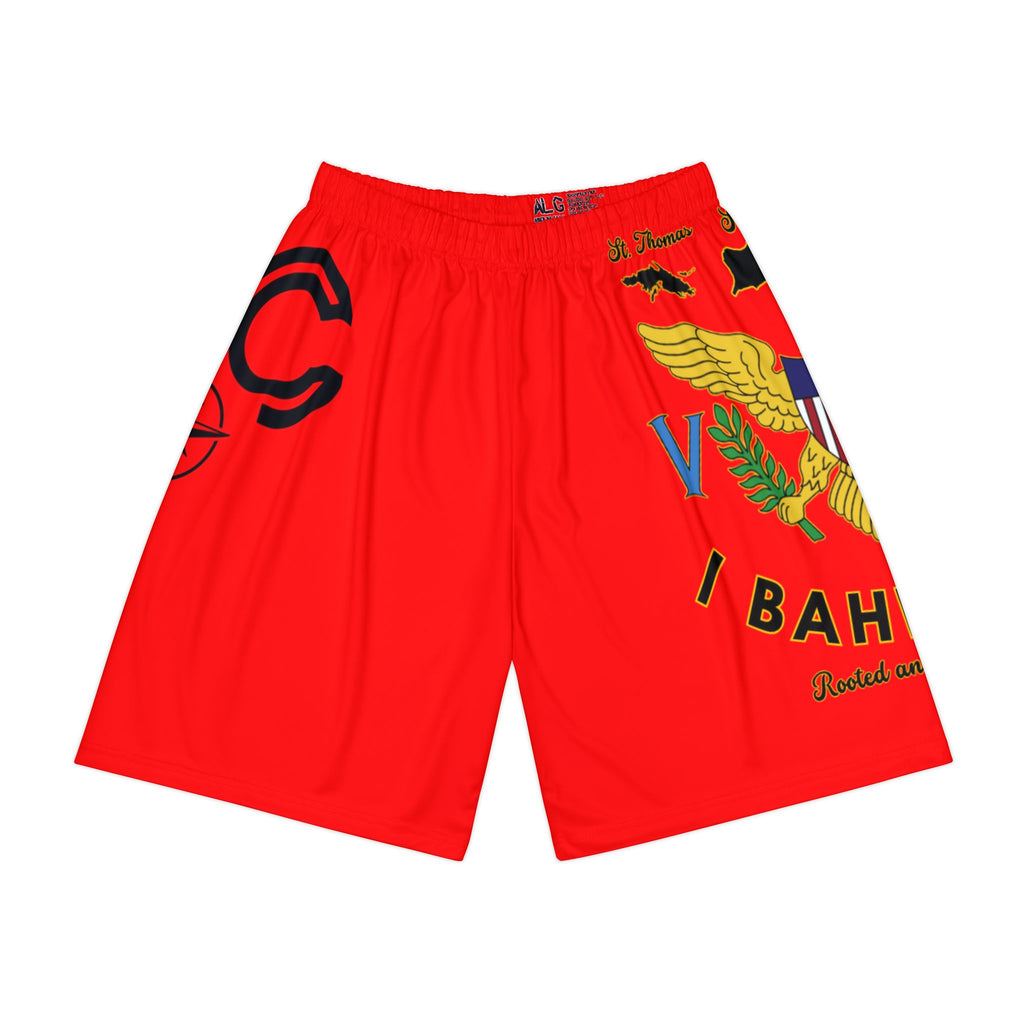 I Bahn Yah Basketball Shorts - Men's Summer Athletic Shorts