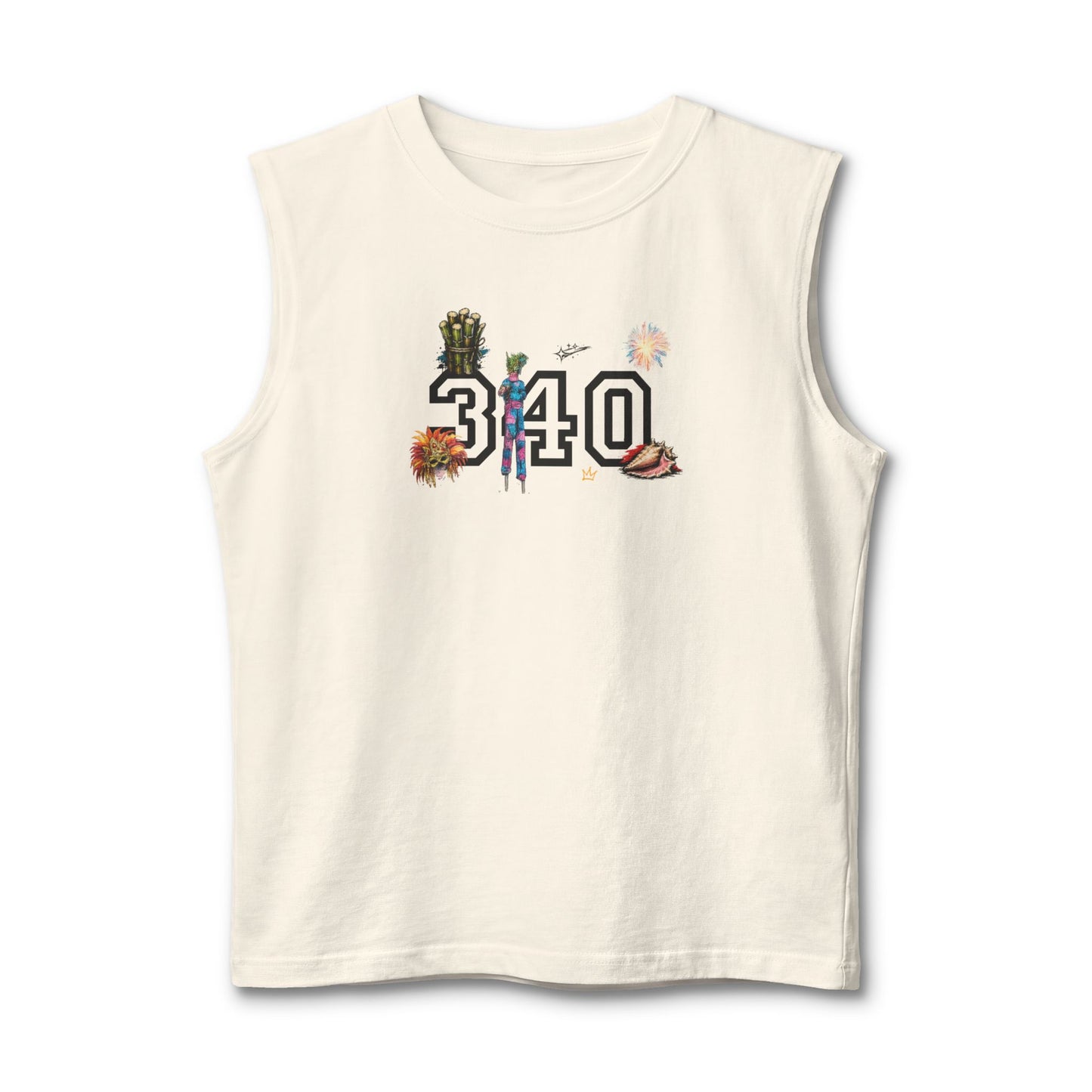 St. Croix Islands Muscle Tank — "340"