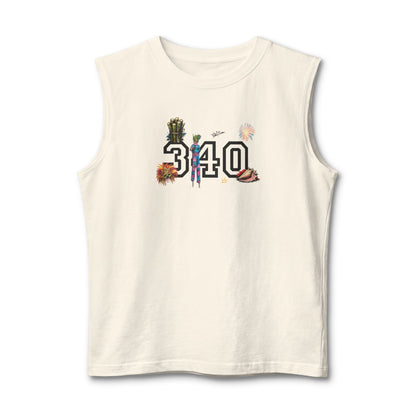 St. Croix Islands Muscle Tank — "340"
