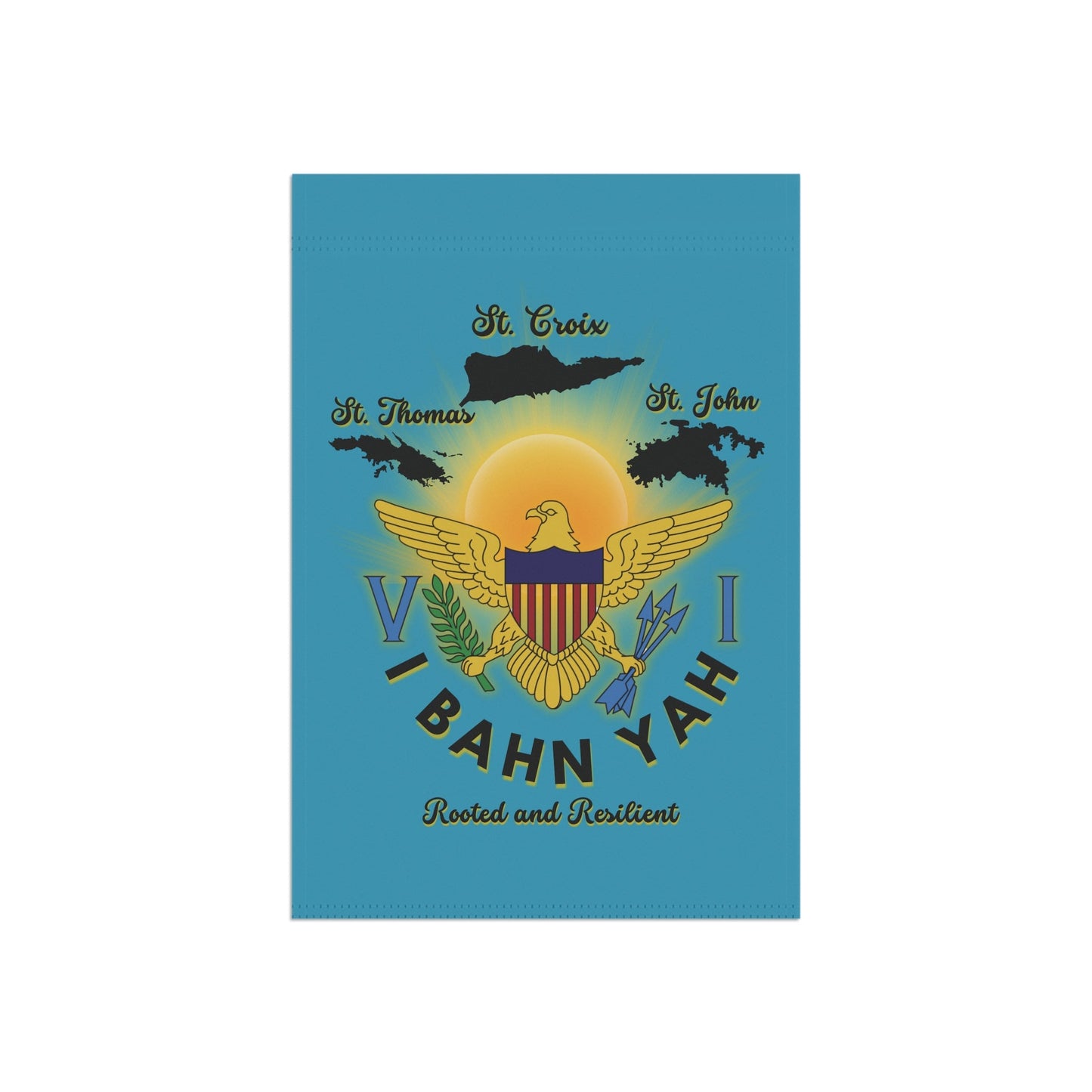 Caribbean Pride Garden Flag