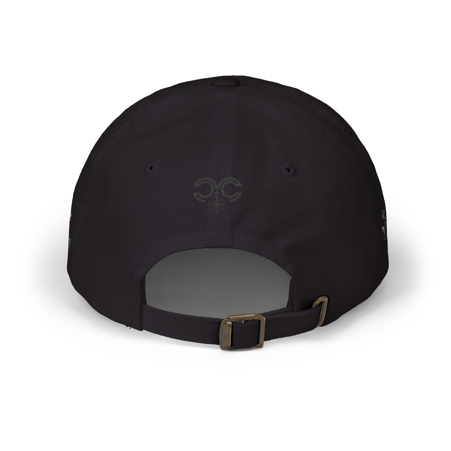 Dripping Texas Outline Dad Cap — White Embroidered State Hat