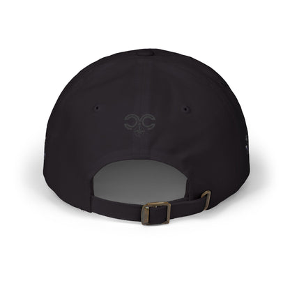 Dripping Texas Outline Dad Cap — White Embroidered State Hat