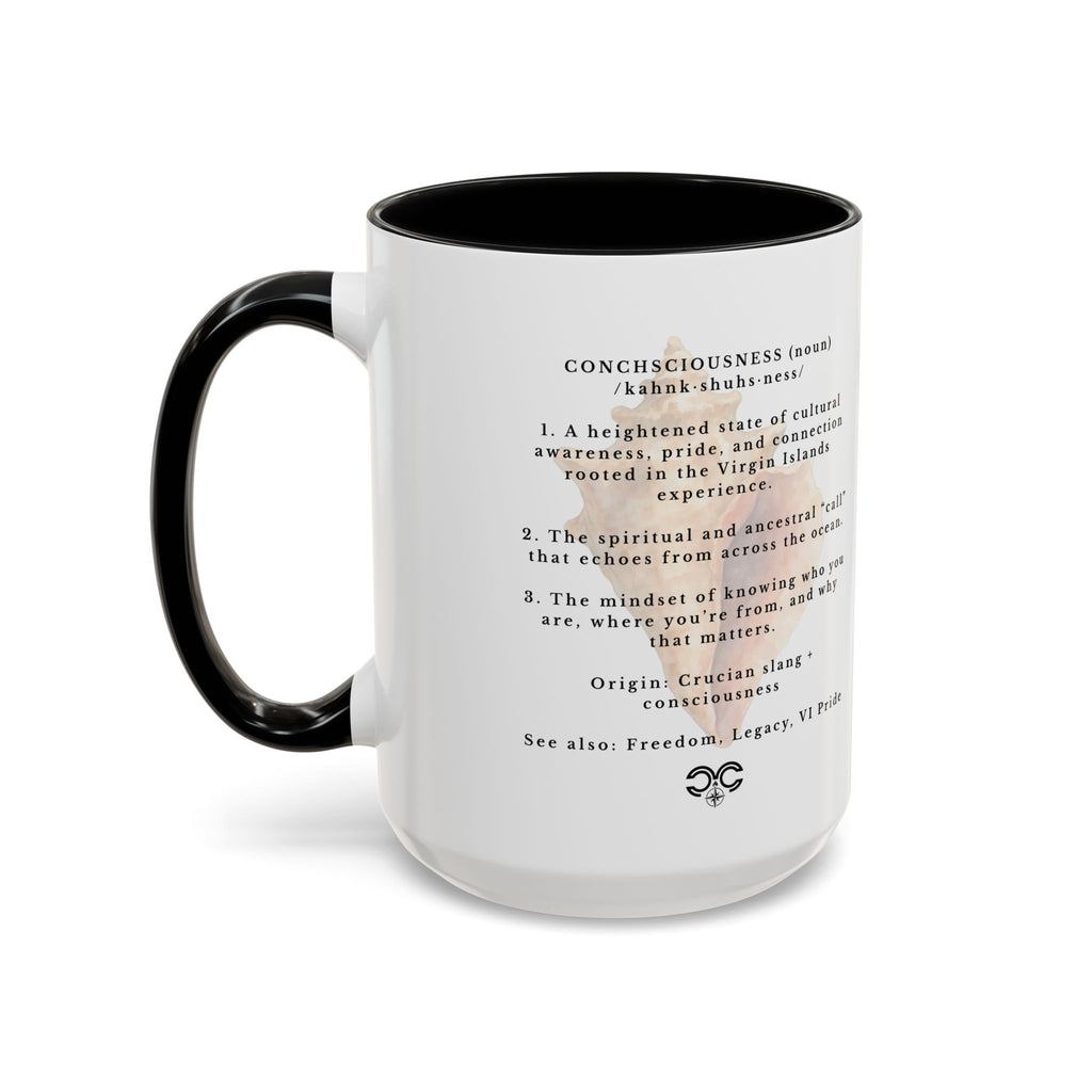Mug - Conchsciousness Virgin Islands Pride Coffee Cup