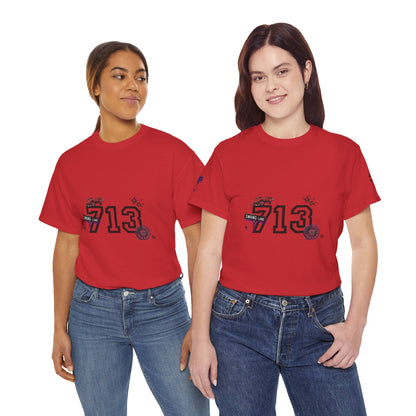 713 Clutch Graphic Tee — Houston Pride Sports Number Shirt