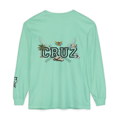 Cruz 340 Long Sleeve Tee — Island Vibes Graphic Shirt