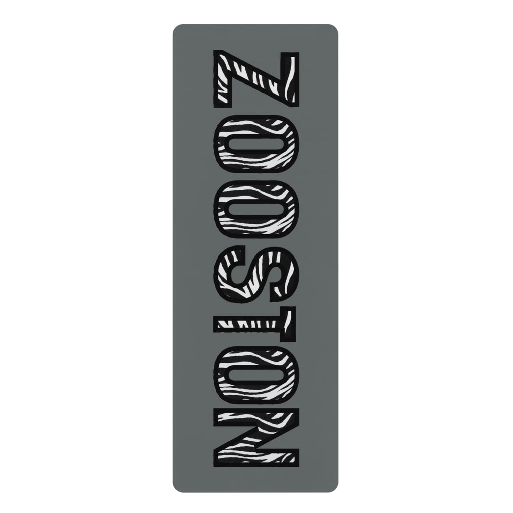 Yoga Mat - ZOOston Zebra Edition Black & White Drip Design
