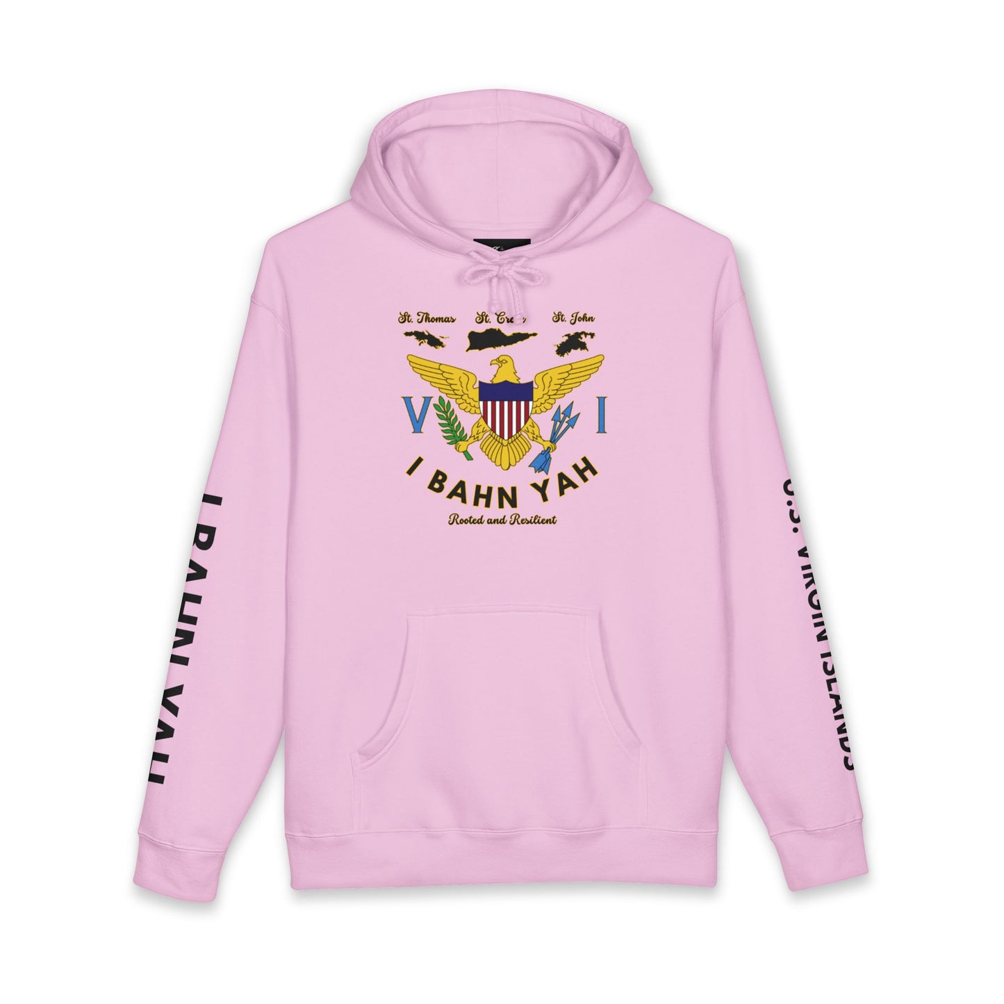 I Bahn Yah Hoodie - Caribbean Backyard Vibes Heavyweight Sweatshirt