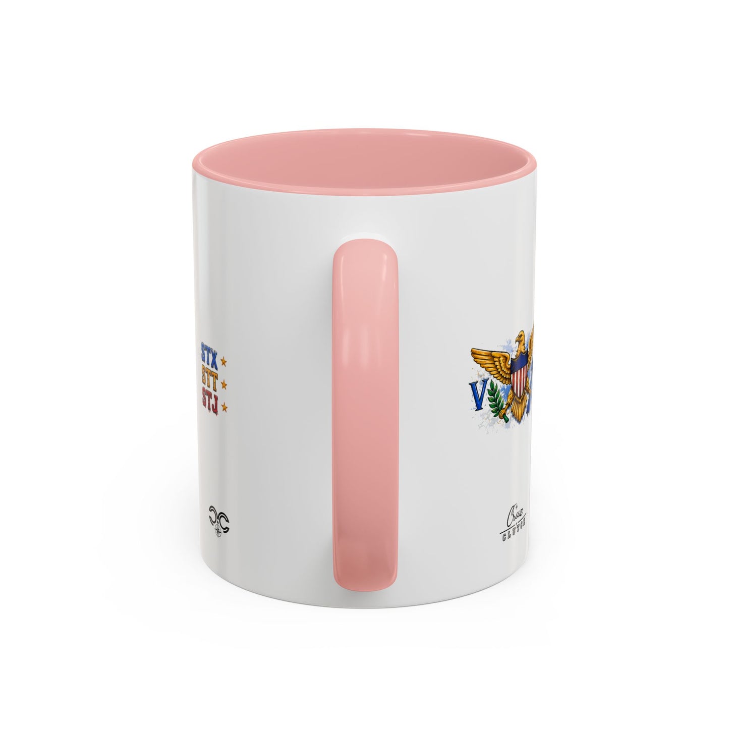 Accent Coffee Mug — "The islands don't leave you." St. Croix Inspired 11/15oz