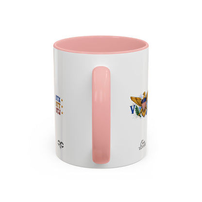 Accent Coffee Mug — "The islands don't leave you." St. Croix Inspired 11/15oz