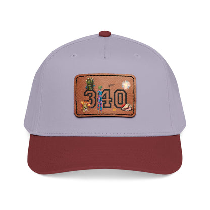 Hams Bluff 340 Leather Patch Baseball Cap